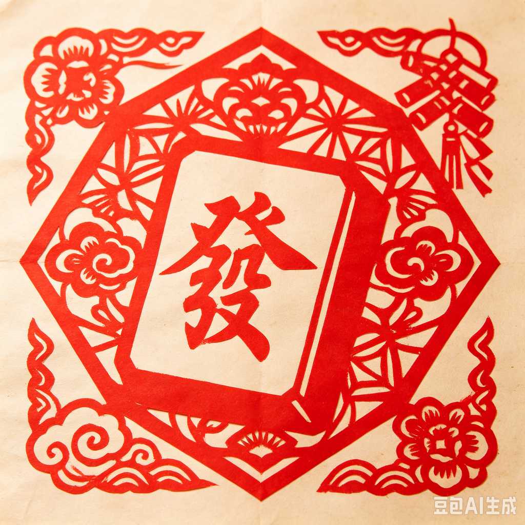 modern oriental mahjong set