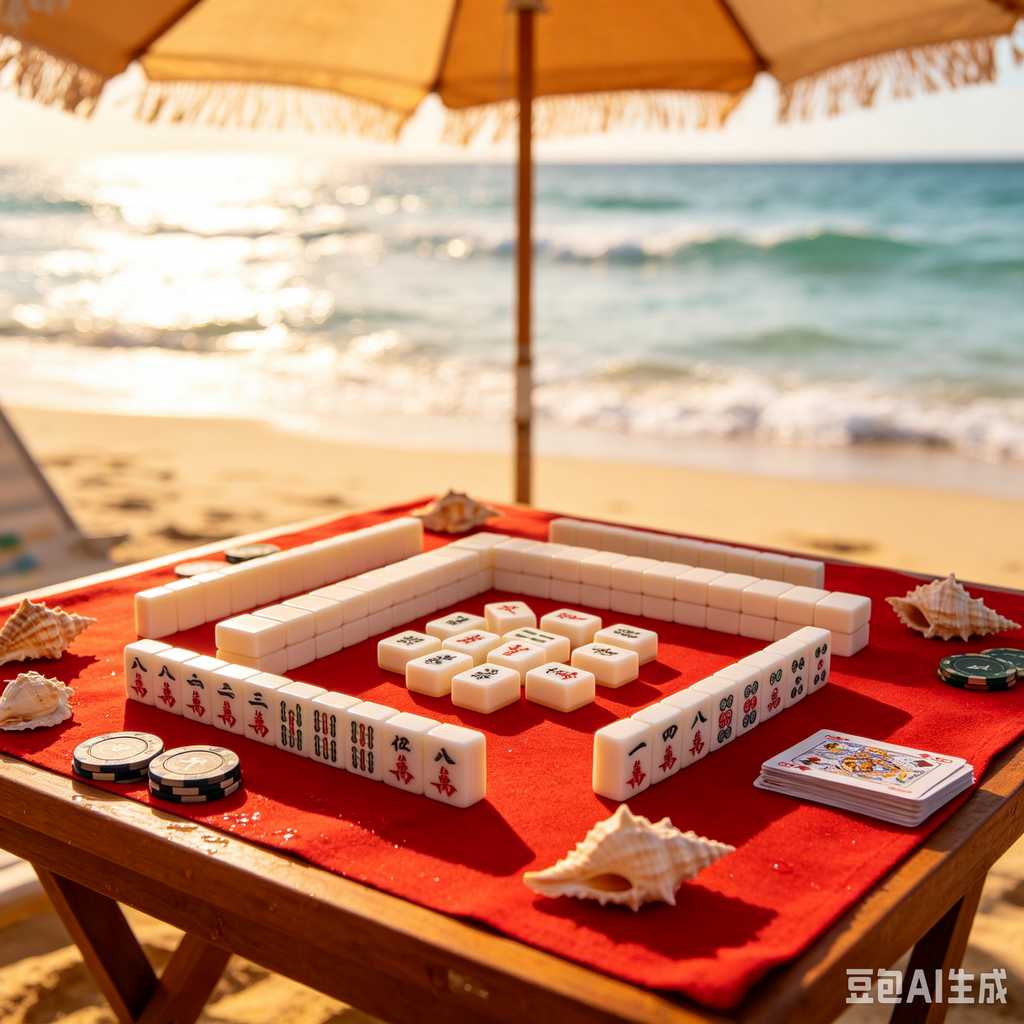 hand painted mahjong tiles